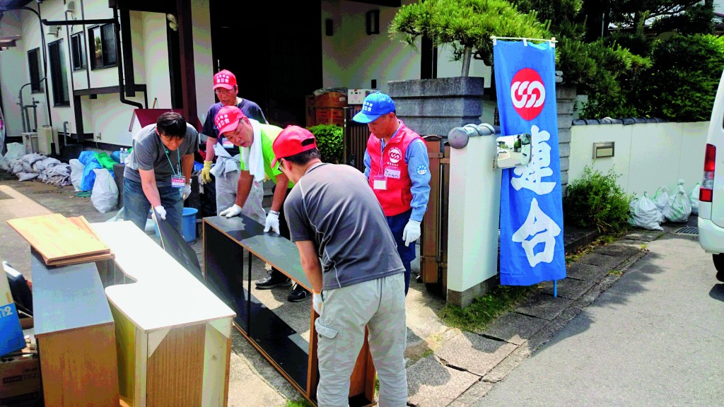 個人のお宅の片付けをお手伝い